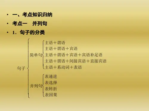 并列句和状语从句