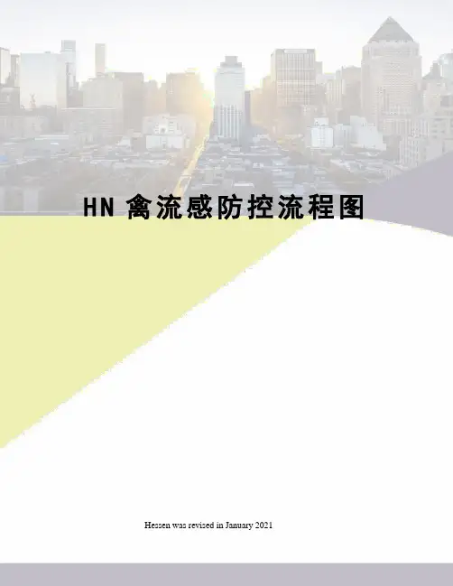 HN禽流感防控流程图
