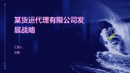 某货运代理有限公司发展战略