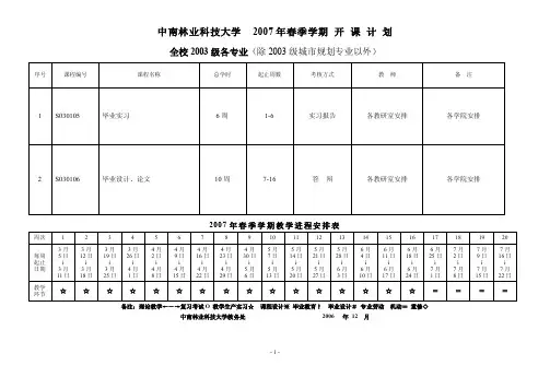 中南林业科技大学