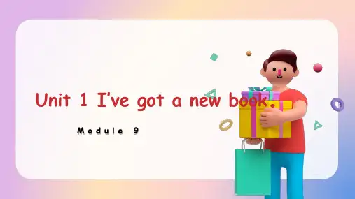 Module9Unit1I'vegotanewbook(课件)外研版英语三年级下册