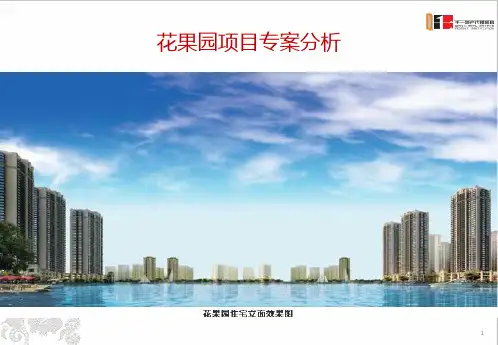 贵阳花果园购物中心项目专案分析报告(43页)