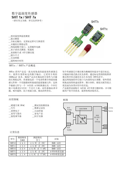 SHT11_原理和使用(中文版)