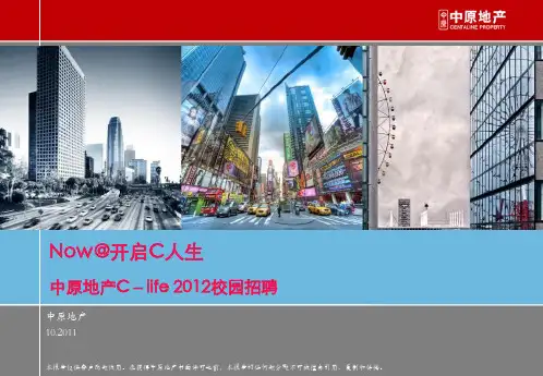 中原地产校园招聘集团宣讲PPT-(ppt文档)