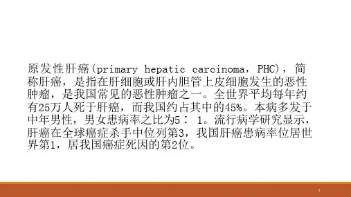 医学ppt课件肝动脉化疗栓塞术TACE