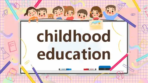 幼儿园说课英语儿童教育通用PPT