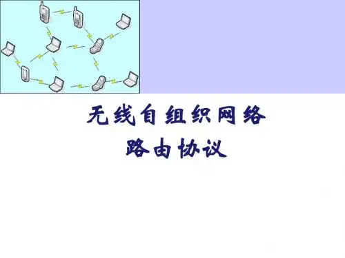 ad hoc网络的路由协议