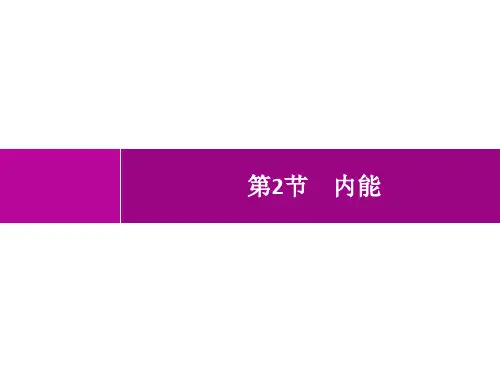 人教版初中物理九年级全一册精品教学课件 第13章 内能 第2节 内能