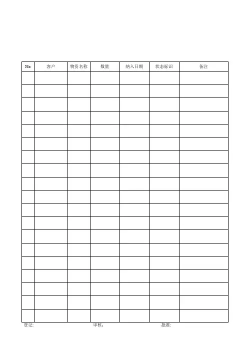 FM754001顾客财产登记表.doc