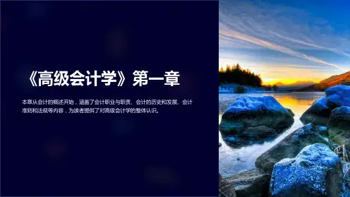 《高级会计学》第一章