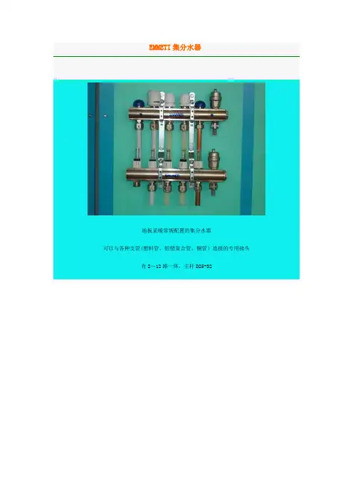 EMMETI集分水器