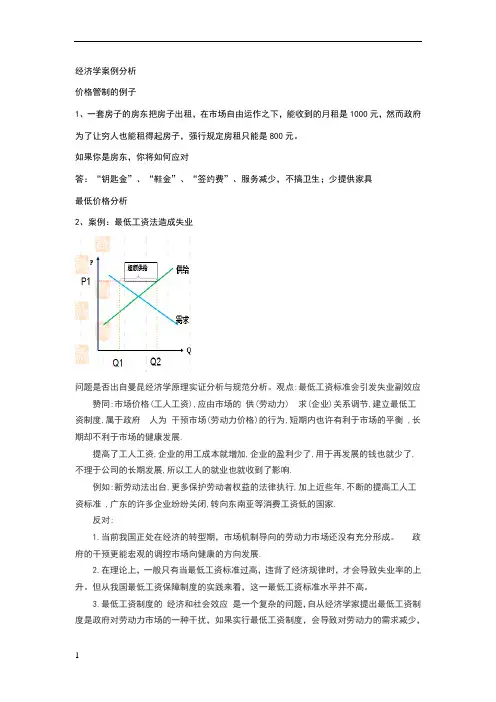 经济学案例分析 (1)