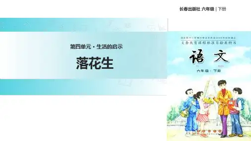 2021小学语文长春版六年级下册《井冈翠竹》 (1)教学课件