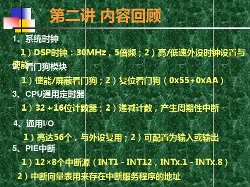 DSP存储器及扩展接口详解