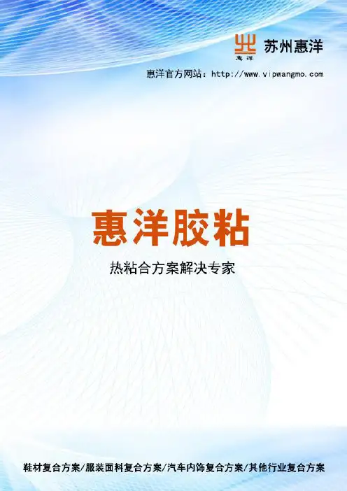 热熔胶网膜产品的详细介绍——惠洋胶粘