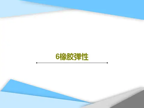 6橡胶弹性PPT文档107页