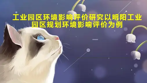 工业园区环境影响评价研究以明阳工业园区规划环境影响评价为例