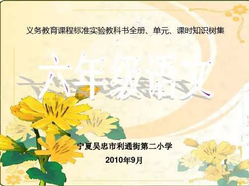 六年级语文知识树