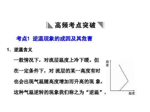 逆温现象的成因及其危害