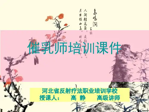 催乳师课件2