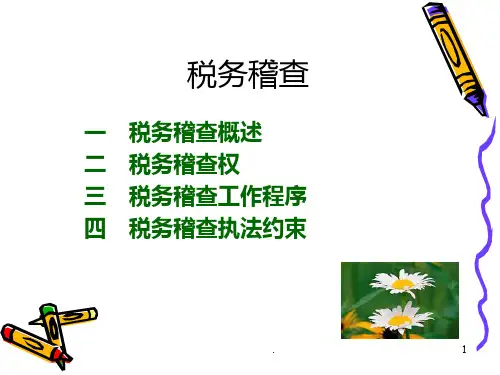 《税务稽查》PPT课件