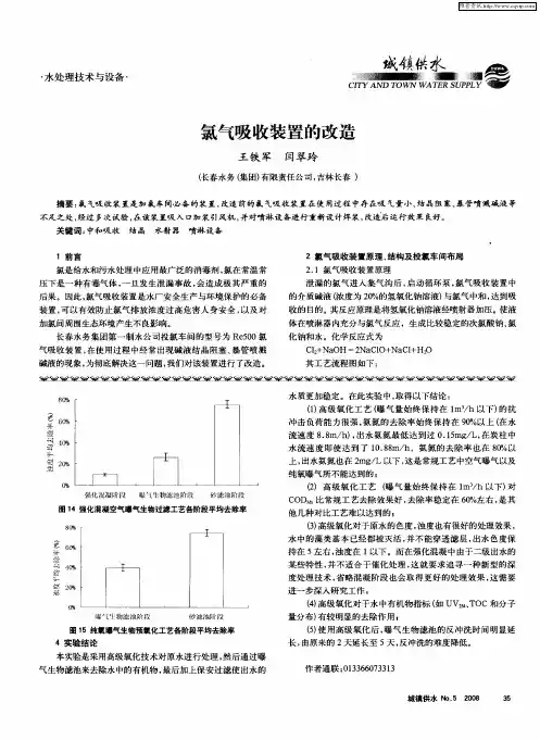 氯气吸收装置的改造
