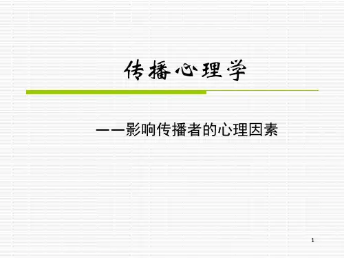 传播心理学07