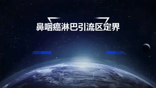 鼻咽癌淋巴引流区定界
