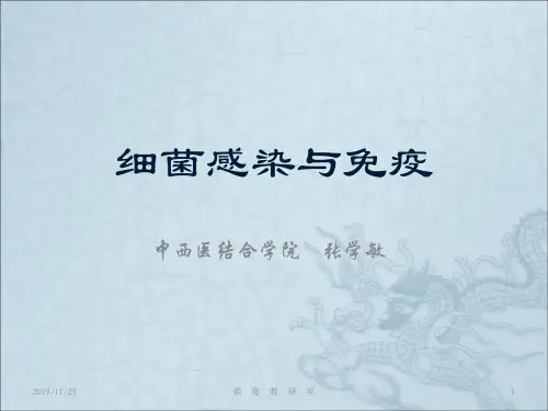 细菌的感染与免疫PPT课件