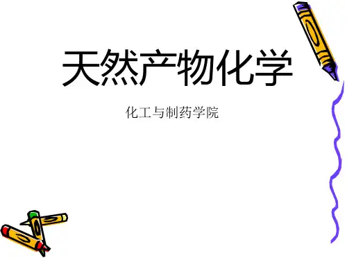 天然产物课件第四章【2024版】