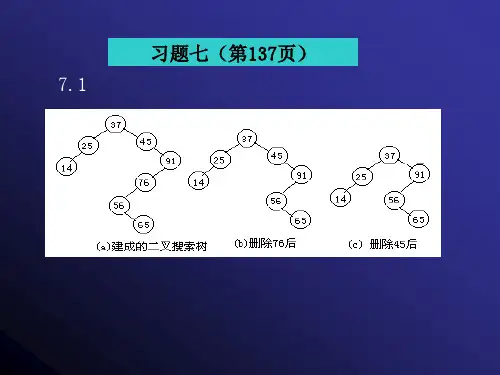 南邮陈慧南版数据结构课后习题答案
