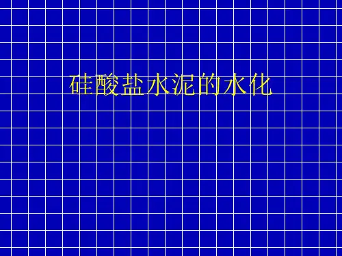 硅酸盐水泥水化