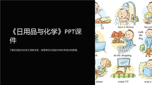 《日用品与化学》课件