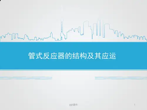 管式反应器的结构及其应运  ppt课件