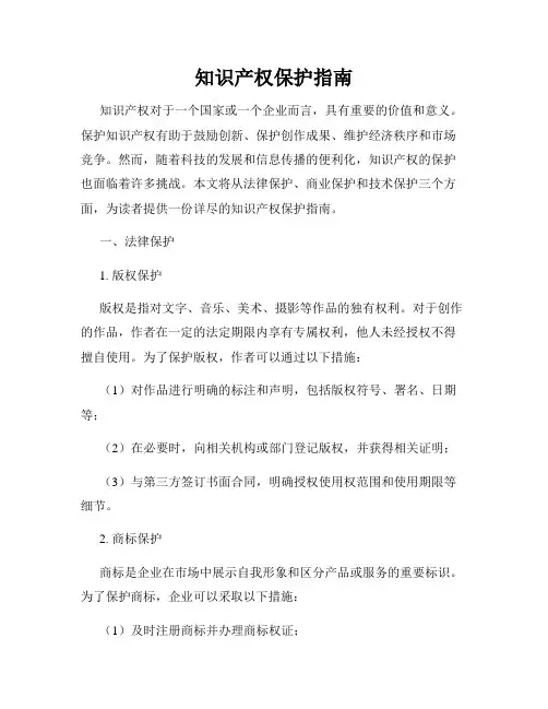 知识产权保护指南