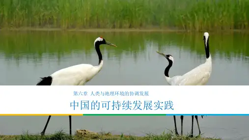 6.2中国的可持续发展实践——高中地理人教版必修2课件(共24张PPT)