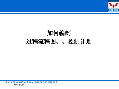 流程图、PFMEA、控制计划文件
