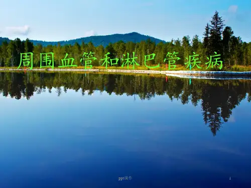 周围血管和淋巴管疾病  ppt课件