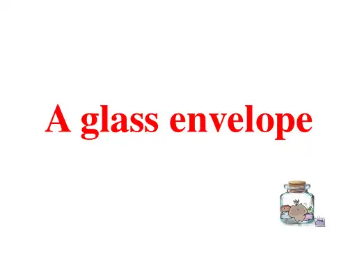 新概念英语第一册第22课课件Lesson 22——A glass of envelope