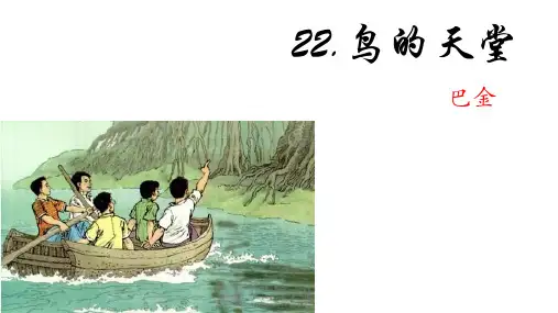 22鸟的天堂课件(共33张PPT)