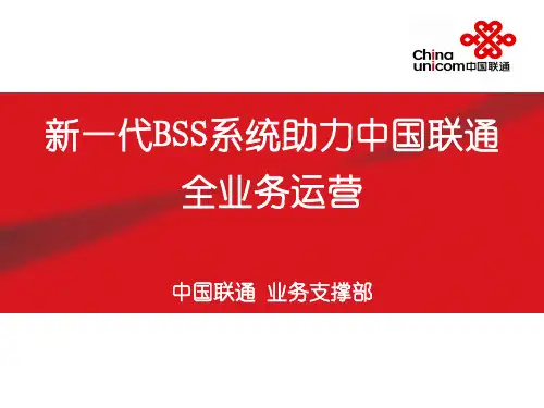 新一代BSS系统助力中国联通全业务运营
