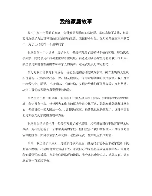 我的家庭故事