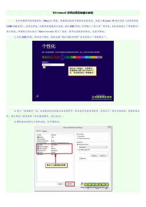 Windows8系统封装定制教程