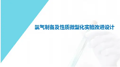 氯气及其化合物—氯气制备及性质微型化实验改进设计说课课件 高一上学期化学人教版(2019)必修第一册