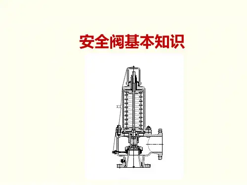 安全生产-安全阀-《安全阀》基本知识讲解