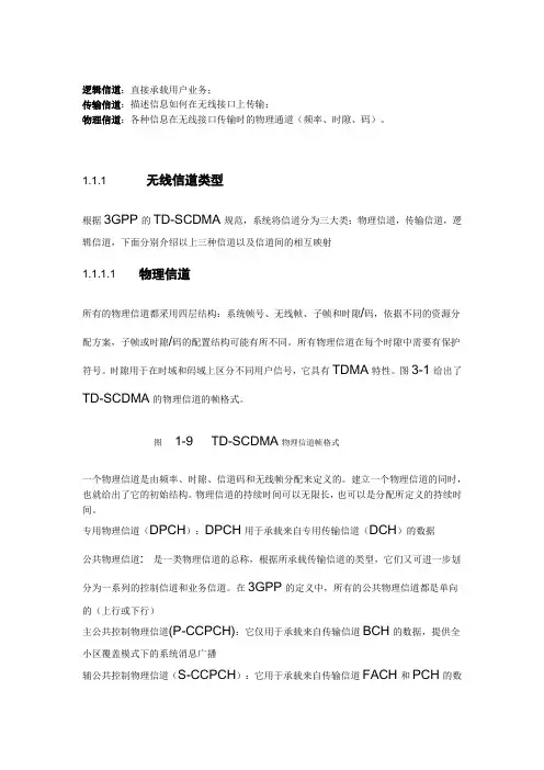 TD信道详解