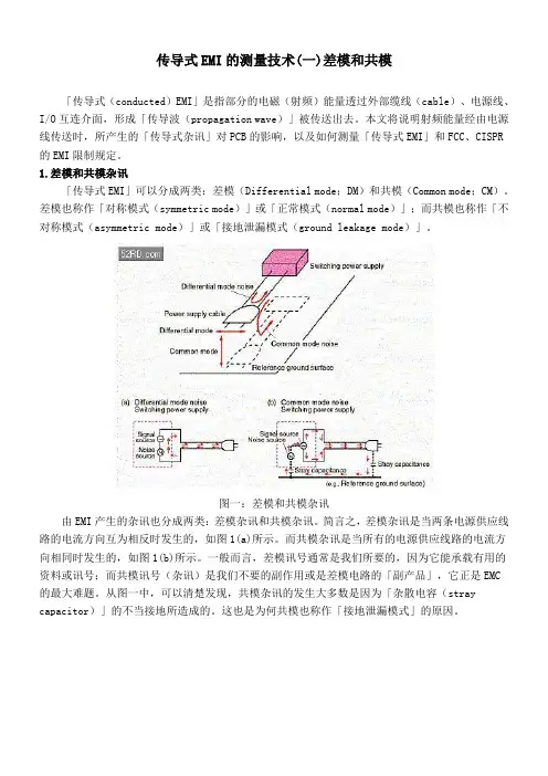 传导式EMI的测量技术(一)差模和共模
