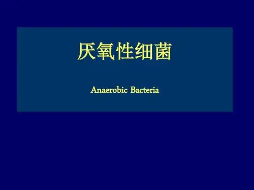 《厌氧性细菌》ppt课件(2)