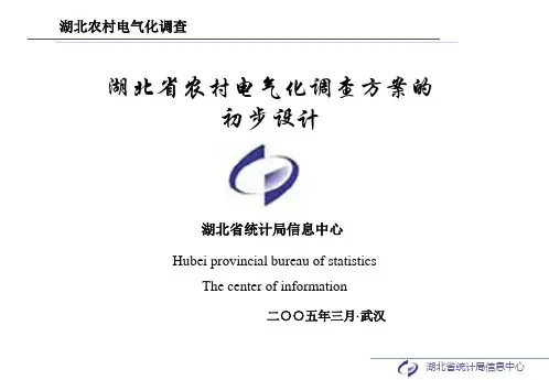 湖北农村电气化调查