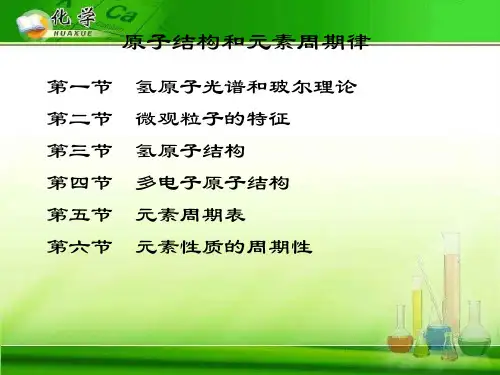 原子结构与元素周期律2 鲁科版精选教学PPT课件